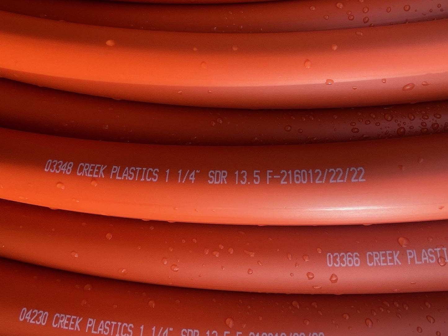 1.25" SDR13.5 Orange, 8000' Reel, 1250# Tape